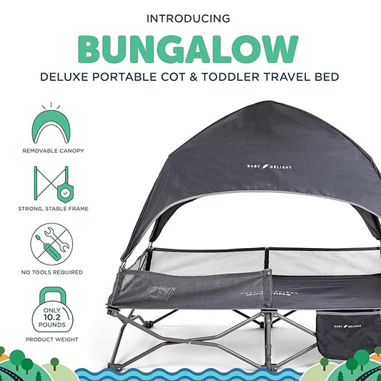 Baby Delight Go with Me Bungalow Deluxe Portable Cot
