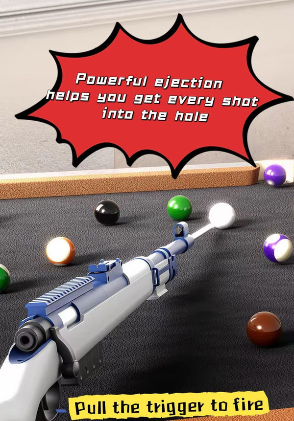 💥The court is like a battlefield🔥Make Every Shot as Accurate as a Sniper Bullet🔥 98K pool cue