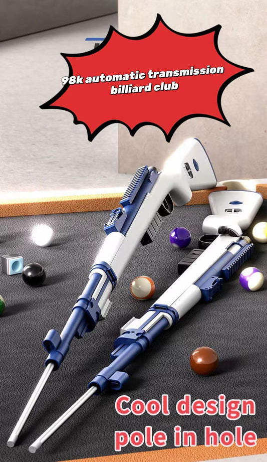 💥The court is like a battlefield🔥Make Every Shot as Accurate as a Sniper Bullet🔥 98K pool cue