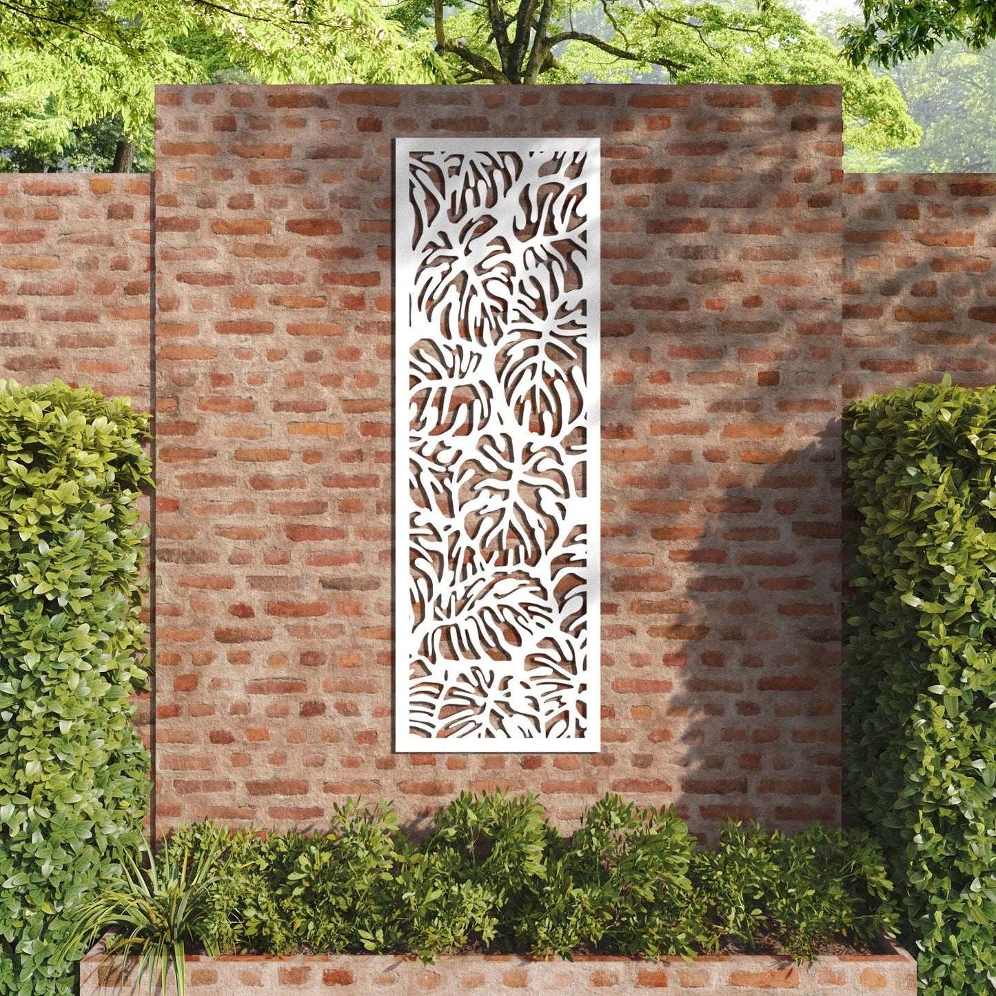 Botanic decorative panel