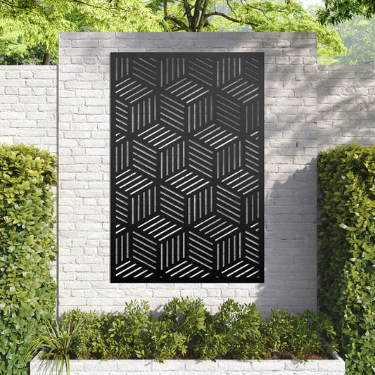 Cubed decorative panel