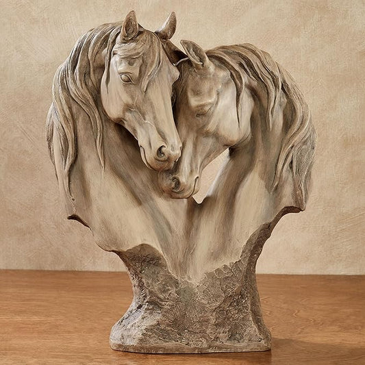 💖Loving Horses Table Sculpture