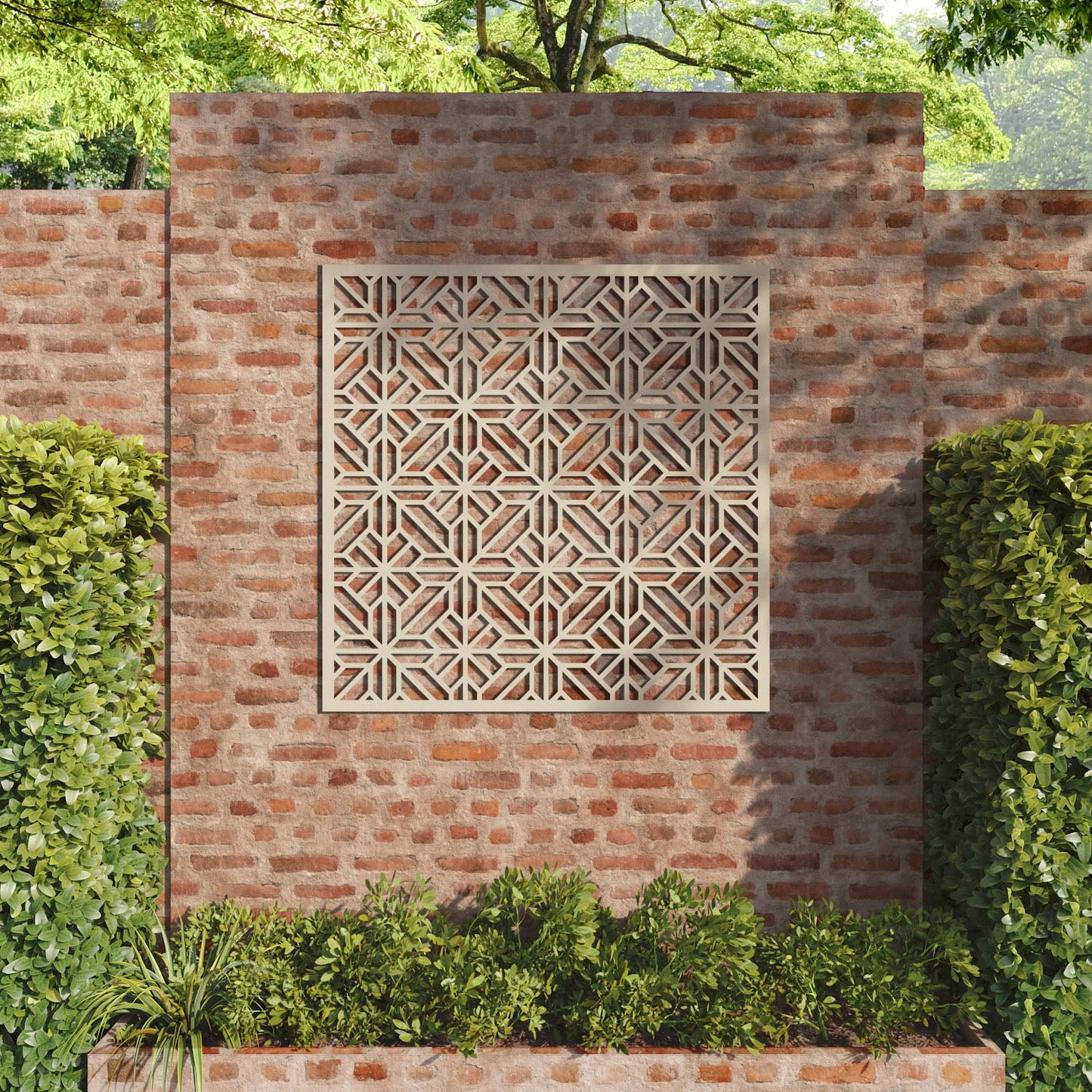 Geo decorative panel